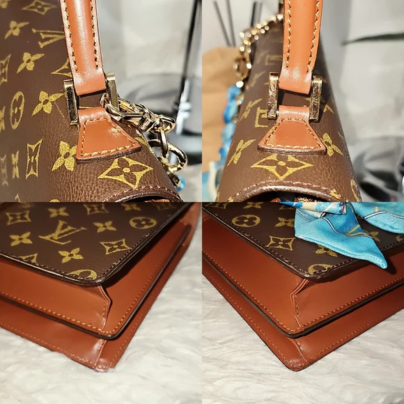 Authentic Louis Vuitton Handbag Monogram Canvas - Picture 6 of 14